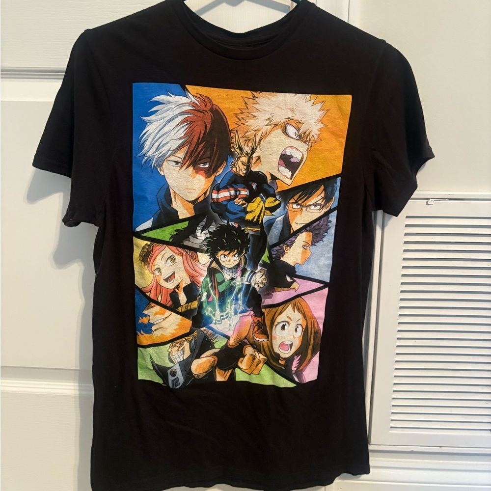 my hero academia graphic tee
